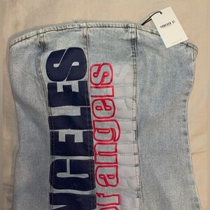 Mini Jean dress 💙